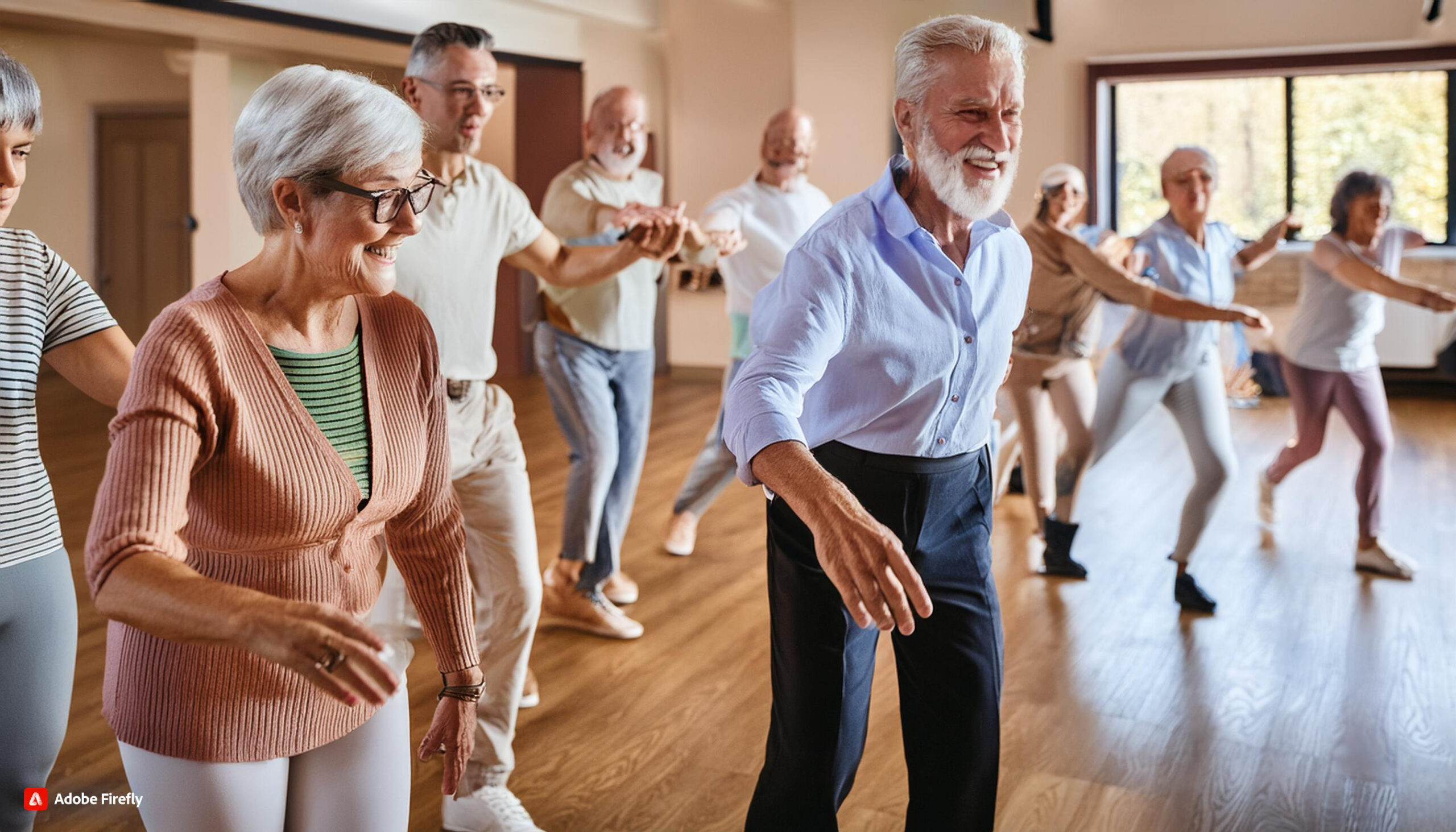 Neue Line Dance-Gruppe für Senioren